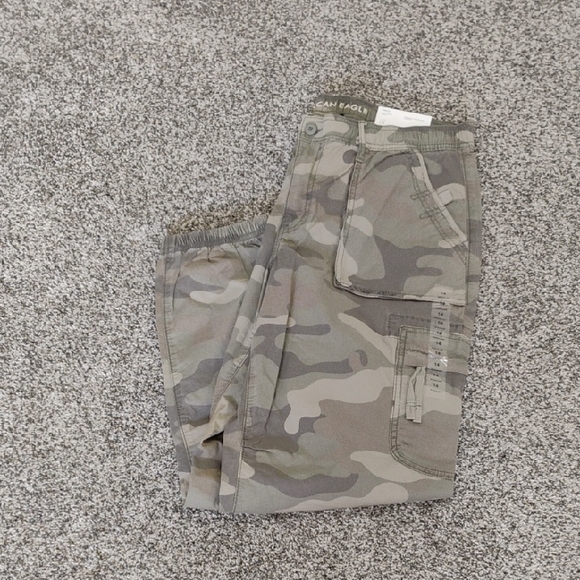 American Eagle Outfitters Pants - American Eagle Outfitters Camo Baggy Joggers